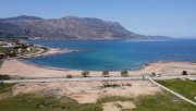 Trachilos Kreta, Trachilos: Riesiges Grundstück direkt am Meer zu verkaufen Grundstück kaufen